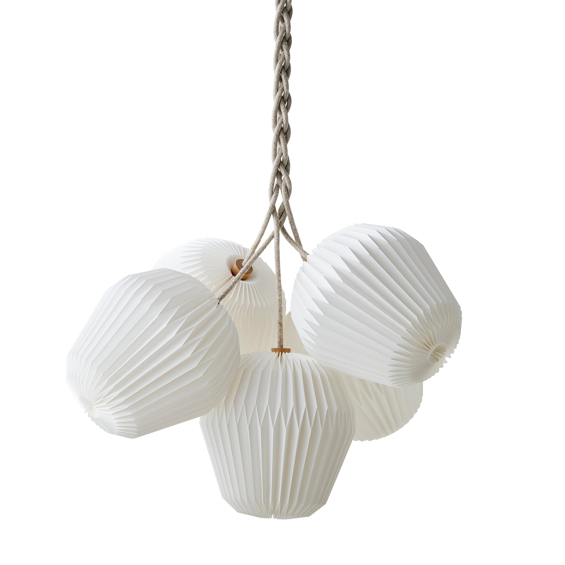 Le Klint, Bouquet Chandelier Medium 5 Shades Paper, Chandelier,