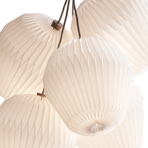 Le Klint, Bouquet Chandelier Large 5 Shades Paper, Chandelier,