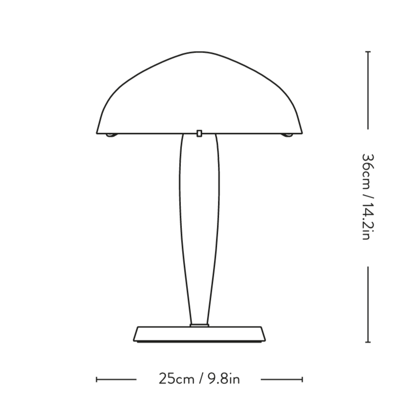 &Tradition, Herman Table Lamp SHY3, Table / Task,