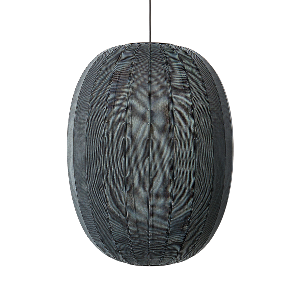 Made by Hand, Knit-Wit Pendant Lamp 65, Black, Pendant, Iskos Berlin,