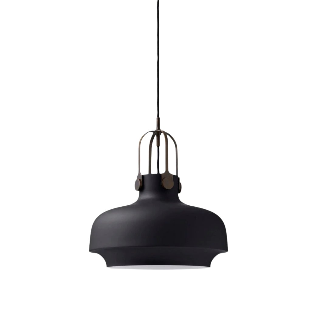 &Tradition, Copenhagen Pendant SC7, Matte Black, Pendant, Space Copenhagen,