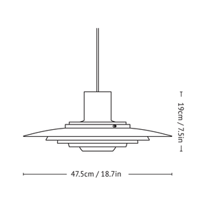 &Tradition, P376 Pendant KF1, Pendant,