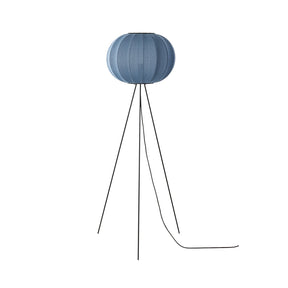 Made by Hand, Knit-Wit High Floor Lamp 45, Blue Stone, Floor,