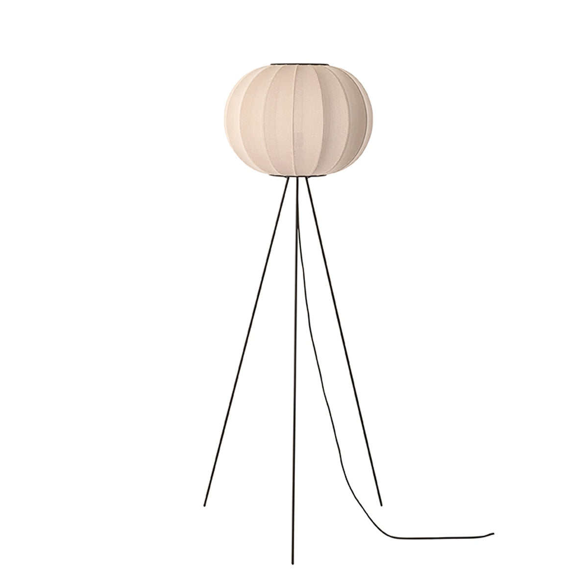 Made by Hand, Knit-Wit High Floor Lamp 45, Seagrass, Floor,