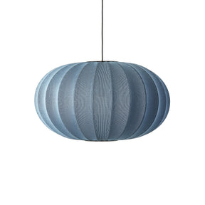 Made by Hand, Knit-Wit Oval Pendant Lamp 76, Pearl White, Pendant,