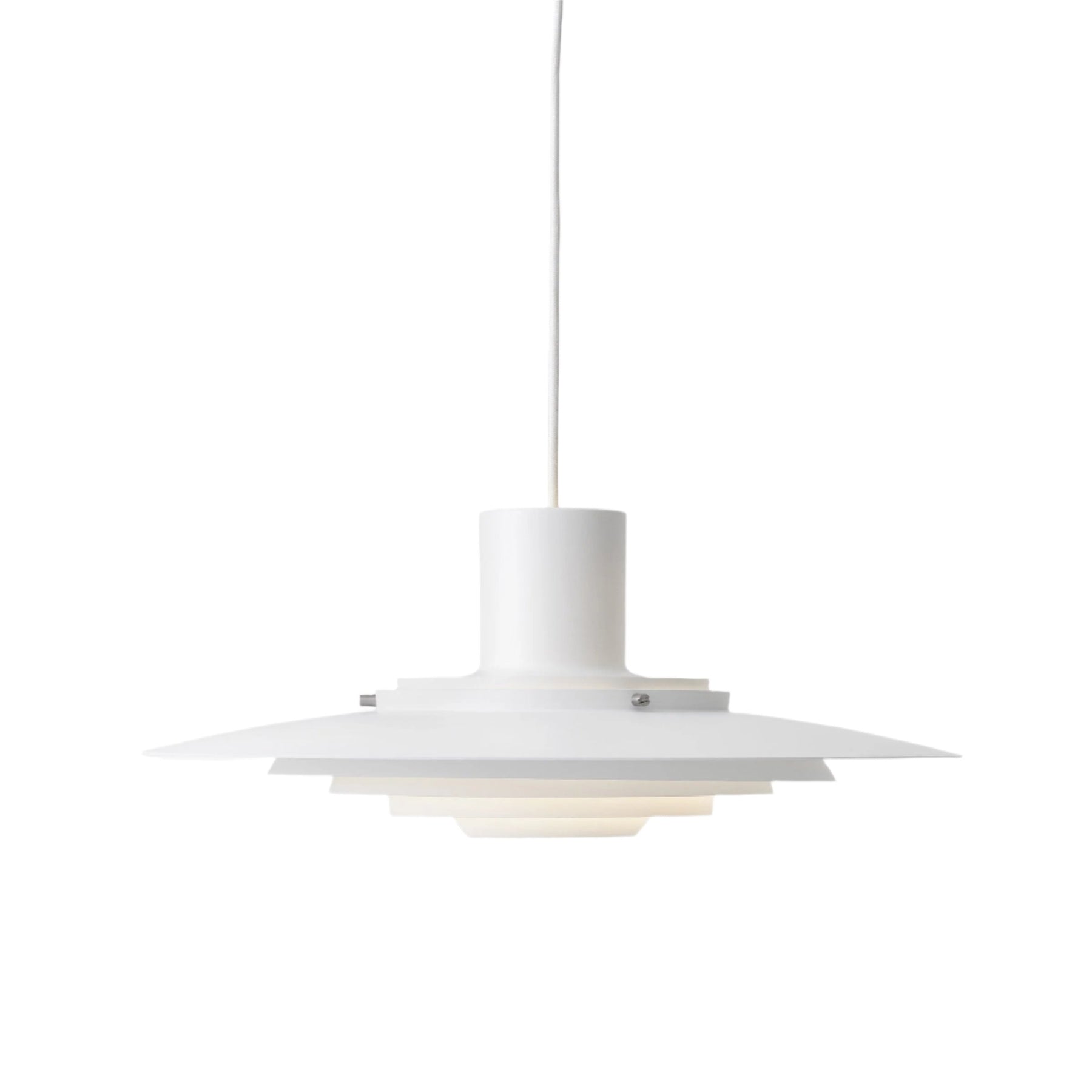 &Tradition, P376 Pendant KF1, Finish, Matte White, Pendant, Jørgen Kastholm & Preben Juhl Fabricius,