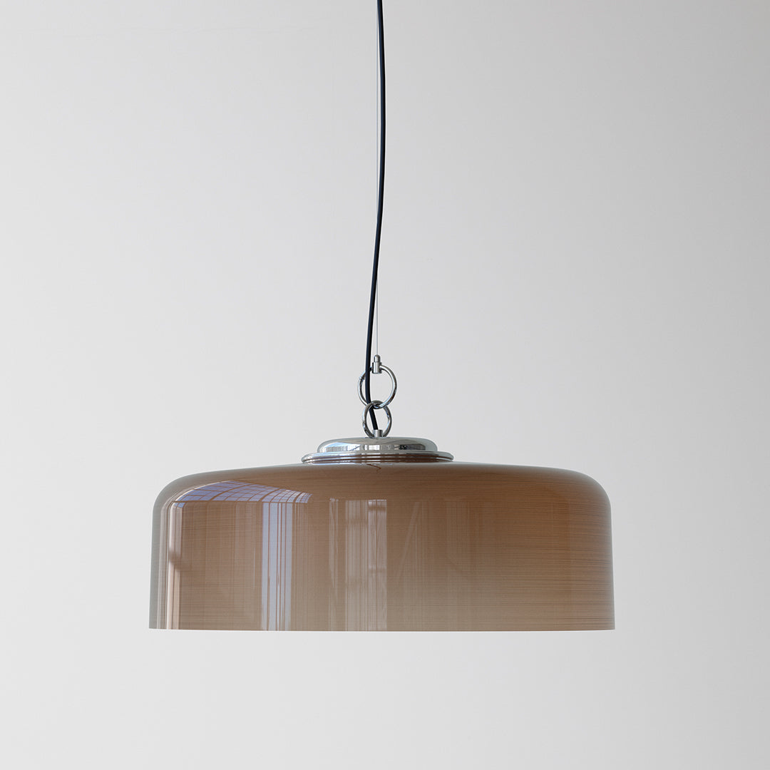 Astep, Model 2050 Wire Suspension, Wire Suspension Pearl Diffuser, Pendant, Franco Albini & Franca Heig,