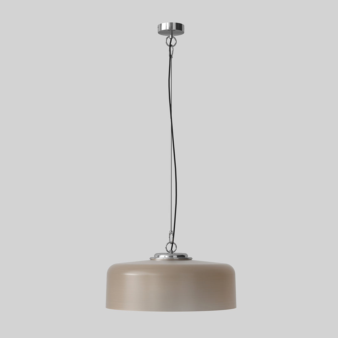 Astep, Model 2050 Wire Suspension, Rod Suspension Pearl Diffuser, Pendant,