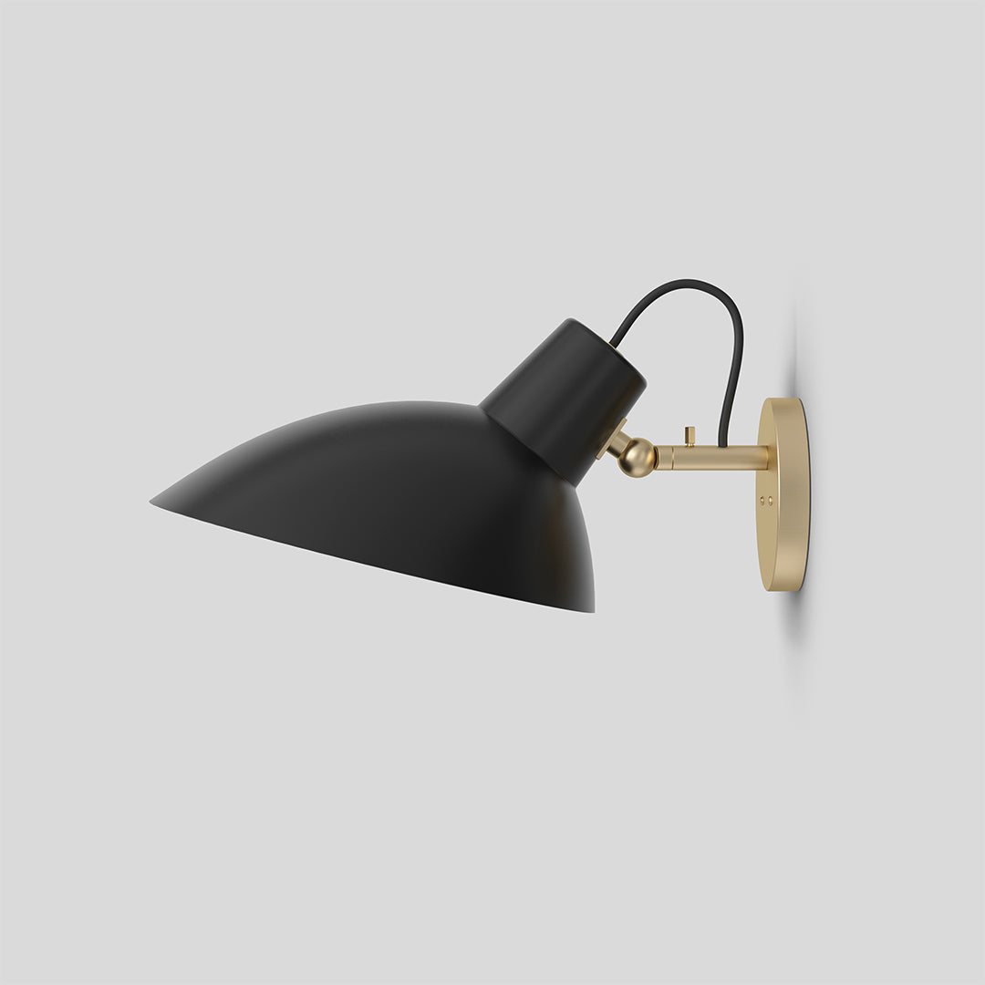 Astep, VV Cinquanta Wall, Black Reflector, Wall / Sconce,