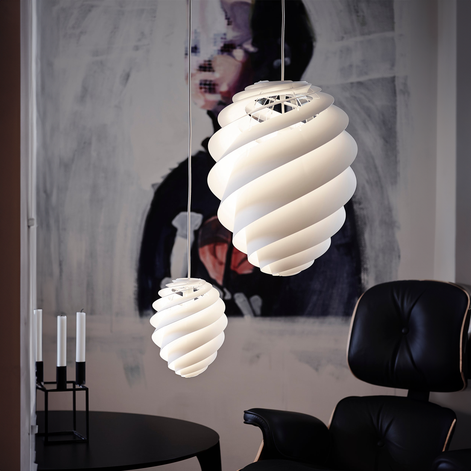 Swirl 2 -  Pendant Lamp - Medium