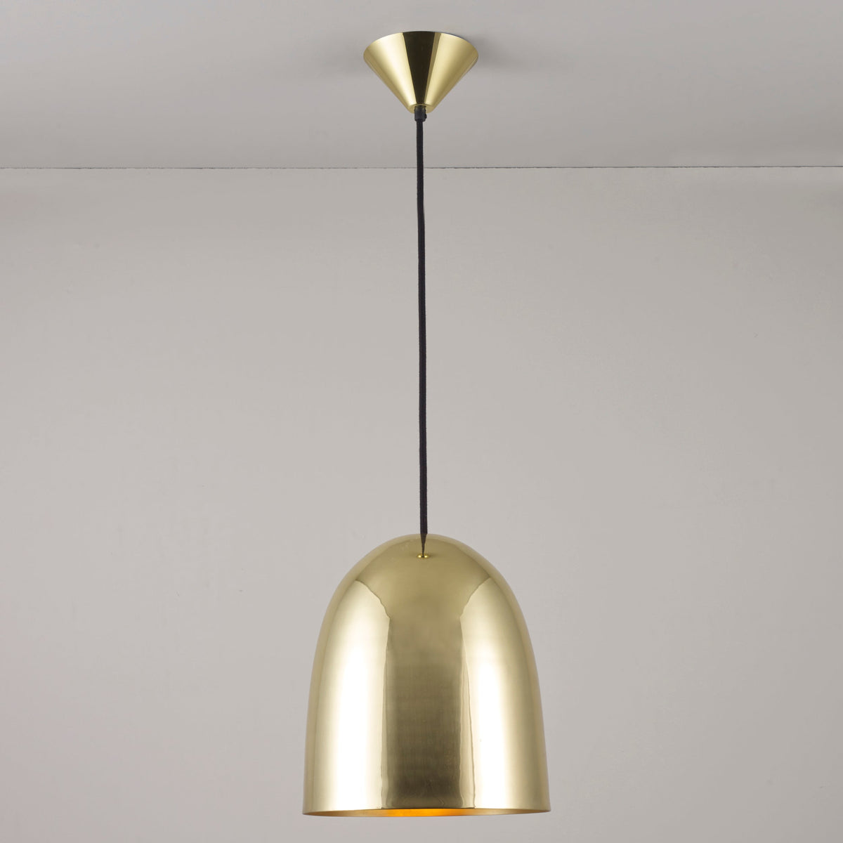 Original BTC, Stanley Medium Pendant, Polished Brass, Pendant,