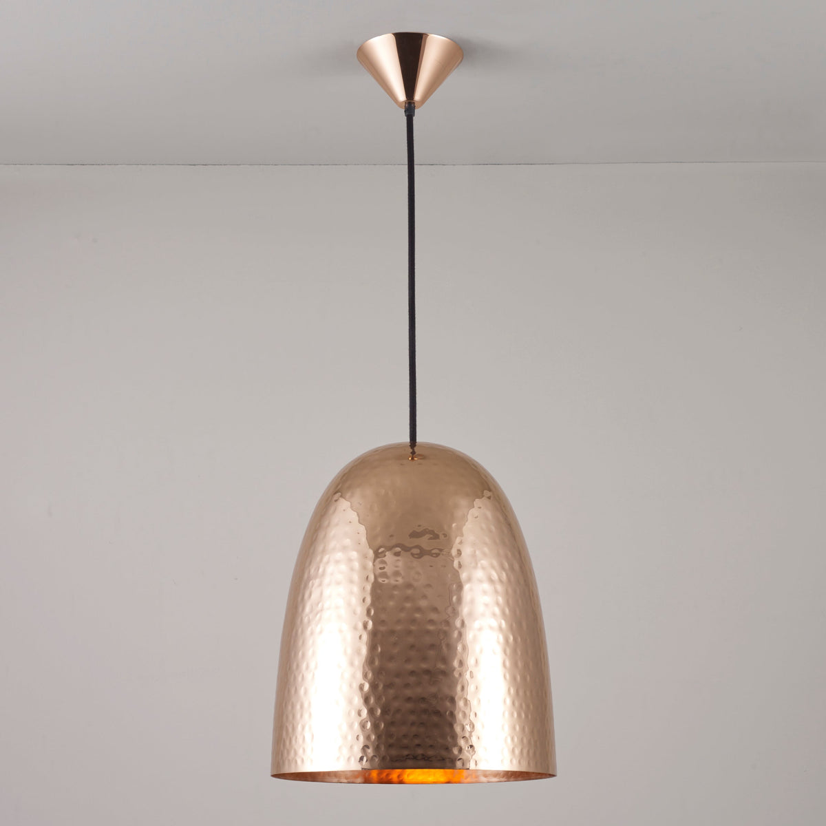 Original BTC, Stanley Large Pendant, Polished Copper, Pendant,