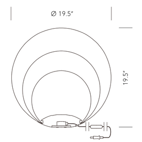 Yamagiwa, Mayuhana Mie Floor Lamp, Floor,