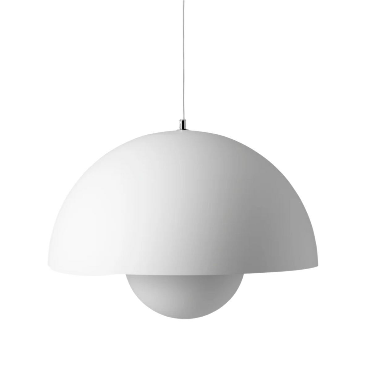 &Tradition, Flowerpot Pendant VP2, Matte Black, Pendant, Verner Panton,  Verner Panton