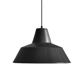 Made by Hand, Workshop Pendant Lamp W4, Matte Black, Pendant, A. Wedel-Madsen,